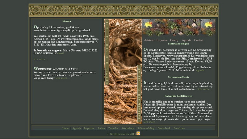 Website Atelier Marja Nijskens
